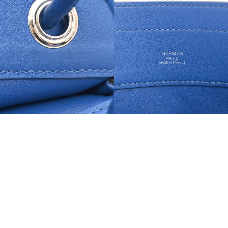 HERMES エルメス サックアリーヌ ミニ ブルーフランス U刻印(2022年頃) レディース スイフト ショルダーバッグ Aランク 中古 銀蔵