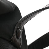 PRADA プラダ バッグパック  ブラック/グリーン ユニセックス ナイロン レザー リュック・デイパック ABランク 中古 銀蔵