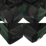 PRADA プラダ バッグパック  ブラック/グリーン ユニセックス ナイロン レザー リュック・デイパック ABランク 中古 銀蔵