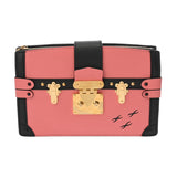 LOUIS VUITTON ルイヴィトン エピ トランククラッチ ローズ レディース レザー ショルダーバッグ ABランク 中古 銀蔵