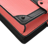 LOUIS VUITTON ルイヴィトン エピ トランククラッチ ローズ レディース レザー ショルダーバッグ ABランク 中古 銀蔵