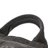 PRADA プラダ カナパ 2WAY トートバッグ ブラック 1BG642 レディース デニム ハンドバッグ ABランク 中古 銀蔵
