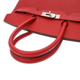 HERMES エルメス バーキン 35 ルージュカザック □P刻印(2012年頃) ユニセックス ヴォーエプソン ハンドバッグ Aランク 中古 銀蔵