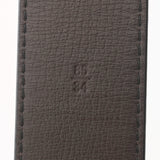 LOUIS VUITTON ルイヴィトン ユタ サンチュール イニシャル サイズ85 ダークブラウン アンティーク調ゴールド金具 M6902 メンズ レザー ベルト Aランク 中古 銀蔵