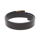 LOUIS VUITTON ルイヴィトン ユタ サンチュール イニシャル サイズ85 ダークブラウン アンティーク調ゴールド金具 M6902 メンズ レザー ベルト Aランク 中古 銀蔵