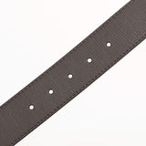 LOUIS VUITTON ルイヴィトン ユタ サンチュール イニシャル サイズ85 ダークブラウン アンティーク調ゴールド金具 M6902 メンズ レザー ベルト Aランク 中古 銀蔵