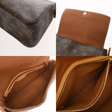 LOUIS VUITTON ルイヴィトン モノグラム ミニ ルーピング ブラウン M51147 レディース モノグラムキャンバス セミショルダーバッグ ABランク 中古 銀蔵