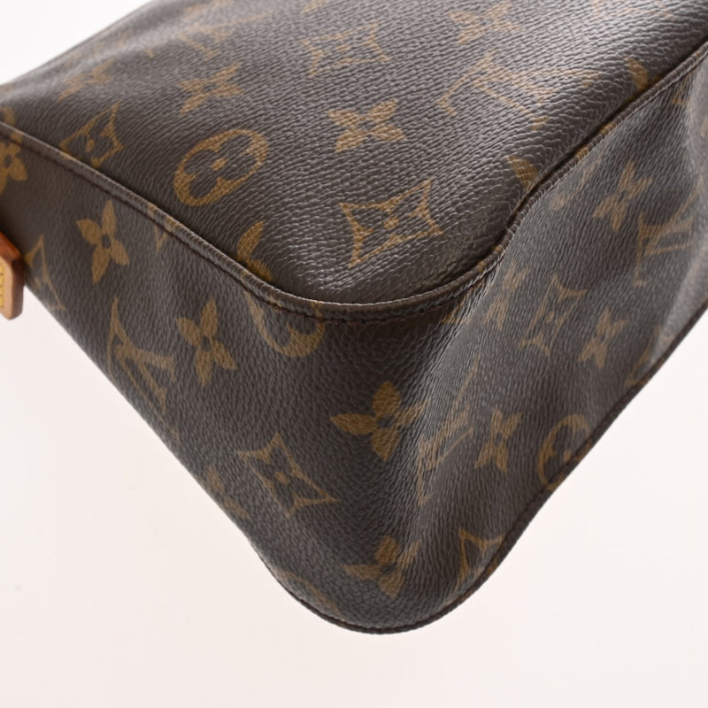 LOUIS VUITTON ルイヴィトン モノグラム ミニ ルーピング ブラウン M51147 レディース モノグラムキャンバス セミショルダーバッグ ABランク 中古 銀蔵