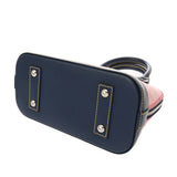 LOUIS VUITTON ルイヴィトン エピ アルマBB 2WAYバッグ ブルー/レッド M54548 レディース レザー ハンドバッグ ABランク 中古 銀蔵