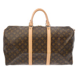LOUIS VUITTON ルイヴィトン モノグラム キーポル 50 ブラウン M41426 ユニセックス モノグラムキャンバス ボストンバッグ ABランク 中古 銀蔵