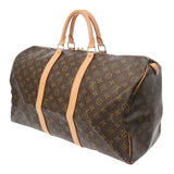LOUIS VUITTON ルイヴィトン モノグラム キーポル 50 ブラウン M41426 ユニセックス モノグラムキャンバス ボストンバッグ ABランク 中古 銀蔵