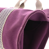 HERMES エルメス カンヌ PM パープル ユニセックス キャンバス ハンドバッグ ABランク 中古 銀蔵