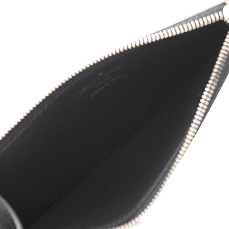 LOUIS VUITTON ルイヴィトン タイガラマ エクリプス コインカードホルダー ノワール M30271 メンズ レザー モノグラムキャンバス コインケース Aランク 中古 銀蔵