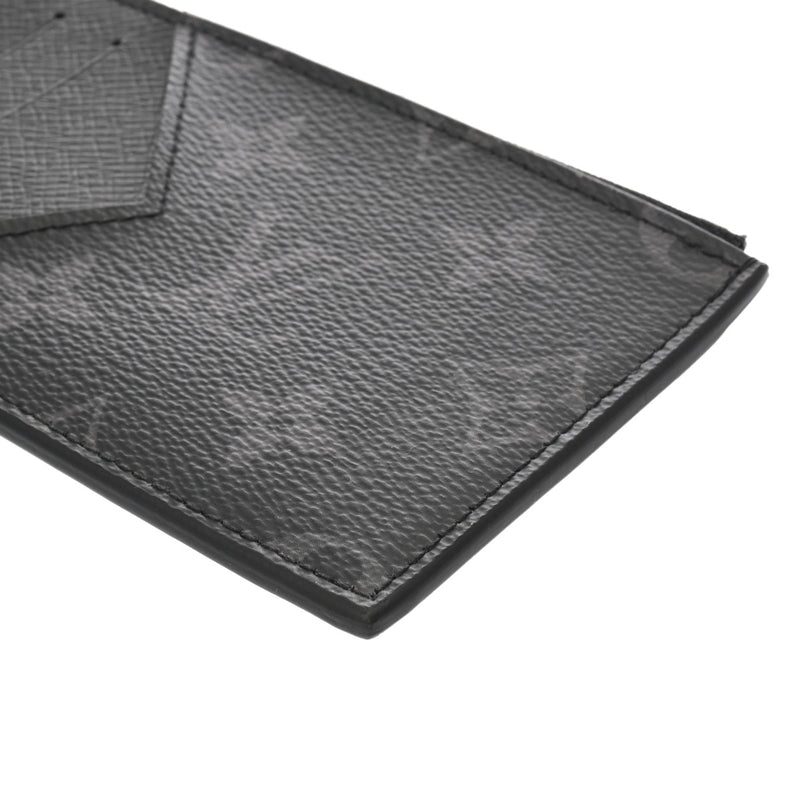 LOUIS VUITTON ルイヴィトン タイガラマ エクリプス コインカードホルダー ノワール M30271 メンズ レザー モノグラムキャンバス コインケース Aランク 中古 銀蔵