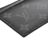 LOUIS VUITTON ルイヴィトン タイガラマ エクリプス コインカードホルダー ノワール M30271 メンズ レザー モノグラムキャンバス コインケース Aランク 中古 銀蔵