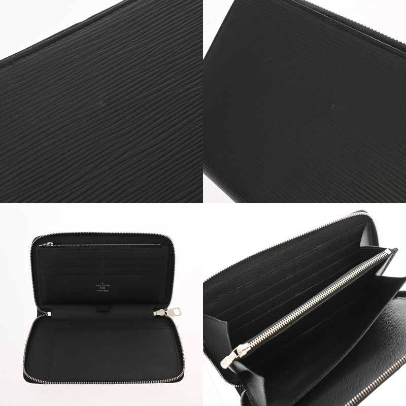 LOUIS VUITTON ルイヴィトン エピ ジッピー オーガナイザー 旧型 ノワール M60632 ユニセックス レザー 長財布 ABランク 中古 銀蔵