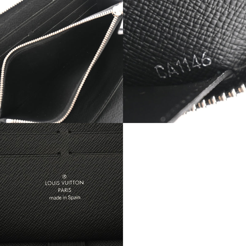LOUIS VUITTON ルイヴィトン エピ ジッピー オーガナイザー 旧型 ノワール M60632 ユニセックス レザー 長財布 ABランク 中古 銀蔵