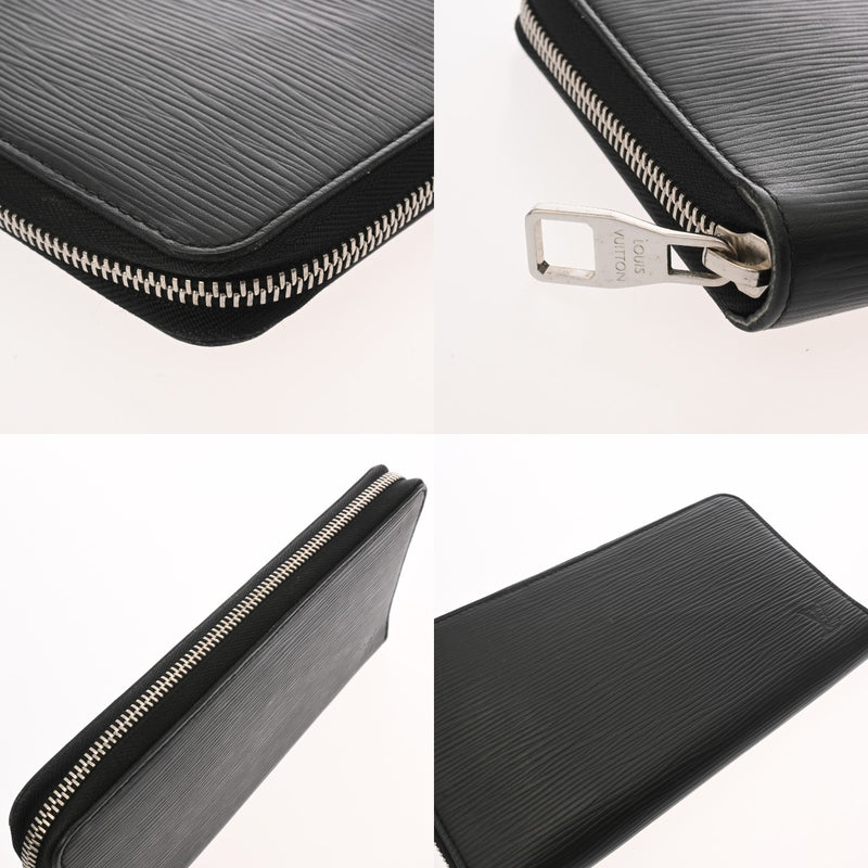 LOUIS VUITTON ルイヴィトン エピ ジッピー オーガナイザー 旧型 ノワール M60632 ユニセックス レザー 長財布 ABランク 中古 銀蔵