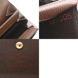 LOUIS VUITTON ルイヴィトン ダミエ ポルトモネプラ ブラウン N61930 ユニセックス ダミエキャンバス コインケース Aランク 中古 銀蔵