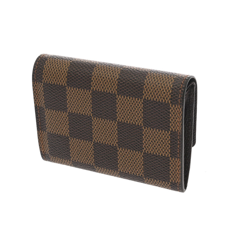 LOUIS VUITTON ルイヴィトン ダミエ ポルトモネプラ ブラウン N61930 ユニセックス ダミエキャンバス コインケース Aランク 中古 銀蔵