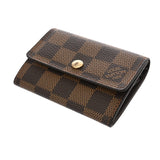 LOUIS VUITTON ルイヴィトン ダミエ ポルトモネプラ ブラウン N61930 ユニセックス ダミエキャンバス コインケース Aランク 中古 銀蔵