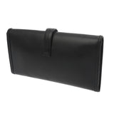 HERMES エルメス ジジェ ブラック □B刻印(1998年頃) ユニセックス ボックスカーフ クラッチバッグ ABランク 中古 銀蔵