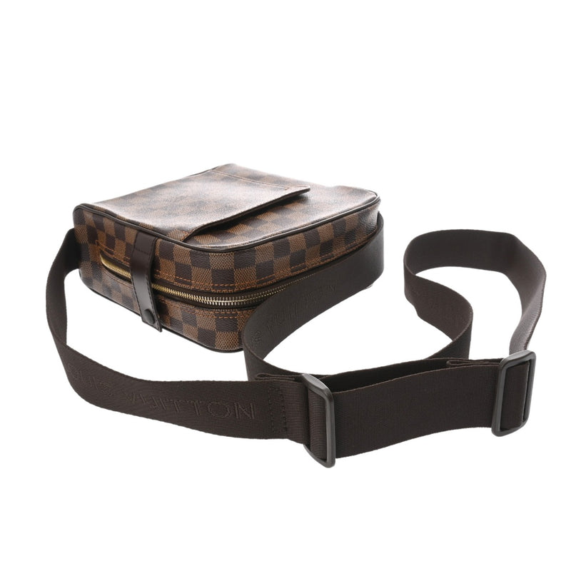 LOUIS VUITTON ルイヴィトン ダミエ オラフ PM ブラウン N41442 ユニセックス ダミエキャンバス ショルダーバッグ Aランク 中古 銀蔵