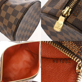 LOUIS VUITTON ルイヴィトン ダミエ パピヨン GM ブラウン N51303 レディース ダミエキャンバス ハンドバッグ ABランク 中古 銀蔵