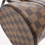 LOUIS VUITTON ルイヴィトン ダミエ パピヨン GM ブラウン N51303 レディース ダミエキャンバス ハンドバッグ ABランク 中古 銀蔵