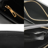 CELINE セリーヌ ミニ16セーズ ブラック 197983BEY.38NO レディース サテンドカーフスキン ハンドバッグ Aランク 中古 銀蔵
