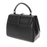 CELINE セリーヌ ミニ16セーズ ブラック 197983BEY.38NO レディース サテンドカーフスキン ハンドバッグ Aランク 中古 銀蔵
