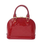 LOUIS VUITTON ルイヴィトン モノグラムヴェルニ アルマBB ローズアンディアン M91771 レディース モノグラムヴェルニ ハンドバッグ ABランク 中古 銀蔵