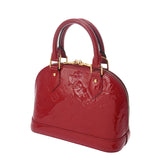 LOUIS VUITTON ルイヴィトン モノグラムヴェルニ アルマBB ローズアンディアン M91771 レディース モノグラムヴェルニ ハンドバッグ ABランク 中古 銀蔵