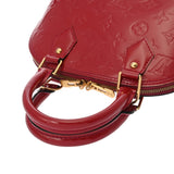 LOUIS VUITTON ルイヴィトン モノグラムヴェルニ アルマBB ローズアンディアン M91771 レディース モノグラムヴェルニ ハンドバッグ ABランク 中古 銀蔵