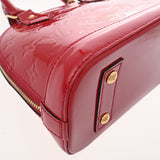 LOUIS VUITTON ルイヴィトン モノグラムヴェルニ アルマBB ローズアンディアン M91771 レディース モノグラムヴェルニ ハンドバッグ ABランク 中古 銀蔵