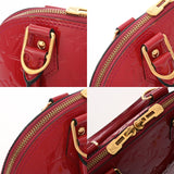 LOUIS VUITTON ルイヴィトン モノグラムヴェルニ アルマBB ローズアンディアン M91771 レディース モノグラムヴェルニ ハンドバッグ ABランク 中古 銀蔵