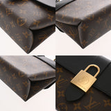 LOUIS VUITTON ルイヴィトン モノグラム ロッキー BB 2WAY ノワール M44141 レディース モノグラムキャンバス ハンドバッグ ABランク 中古 銀蔵