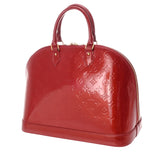 LOUIS VUITTON ルイヴィトン モノグラムヴェルニ アルマ GM ポムダムール M93596 レディース ヴェルニ ハンドバッグ Bランク 中古 銀蔵