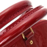 LOUIS VUITTON ルイヴィトン モノグラムヴェルニ アルマ GM ポムダムール M93596 レディース ヴェルニ ハンドバッグ Bランク 中古 銀蔵