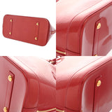 LOUIS VUITTON ルイヴィトン モノグラムヴェルニ アルマ GM ポムダムール M93596 レディース ヴェルニ ハンドバッグ Bランク 中古 銀蔵