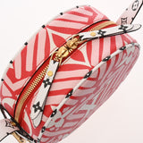 LOUIS VUITTON ルイヴィトン ボワットシャポースープル LVクラフティ レッド/ピンク/ホワイト M45364 レディース レザー ショルダーバッグ Aランク 中古 銀蔵