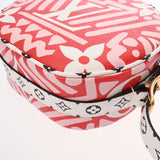 LOUIS VUITTON ルイヴィトン ボワットシャポースープル LVクラフティ レッド/ピンク/ホワイト M45364 レディース レザー ショルダーバッグ Aランク 中古 銀蔵