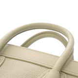 CELINE セリーヌ ラゲージ ナノ 2WAY ミントグリーン 189243 レディース ドラムドカーフ ハンドバッグ Aランク 中古 銀蔵