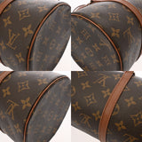 LOUIS VUITTON ルイヴィトン モノグラム パピヨン GM 旧型 ブラウン M51365 レディース モノグラムキャンバス ハンドバッグ ABランク 中古 銀蔵