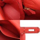 HERMES エルメス ケリー 32 内縫い 2WAY ルージュピヴォワンヌ R刻印(2014年頃) レディース トリヨンクレマンス ハンドバッグ Aランク 中古 銀蔵