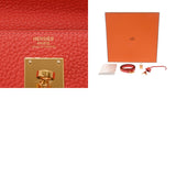 HERMES エルメス ケリー 32 内縫い 2WAY ルージュピヴォワンヌ R刻印(2014年頃) レディース トリヨンクレマンス ハンドバッグ Aランク 中古 銀蔵