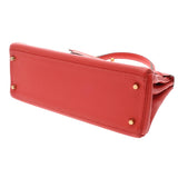 HERMES エルメス ケリー 32 内縫い 2WAY ルージュピヴォワンヌ R刻印(2014年頃) レディース トリヨンクレマンス ハンドバッグ Aランク 中古 銀蔵