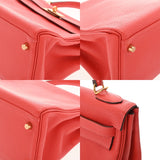 HERMES エルメス ケリー 32 内縫い 2WAY ルージュピヴォワンヌ R刻印(2014年頃) レディース トリヨンクレマンス ハンドバッグ Aランク 中古 銀蔵