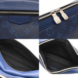 LOUIS VUITTON ルイヴィトン タイガラマ アウトドアメッセンジャー PM コバルト M30242 メンズ モノグラムキャンバス/レザー ショルダーバッグ ABランク 中古 銀蔵
