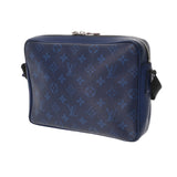 LOUIS VUITTON ルイヴィトン タイガラマ アウトドアメッセンジャー PM コバルト M30242 メンズ モノグラムキャンバス/レザー ショルダーバッグ ABランク 中古 銀蔵